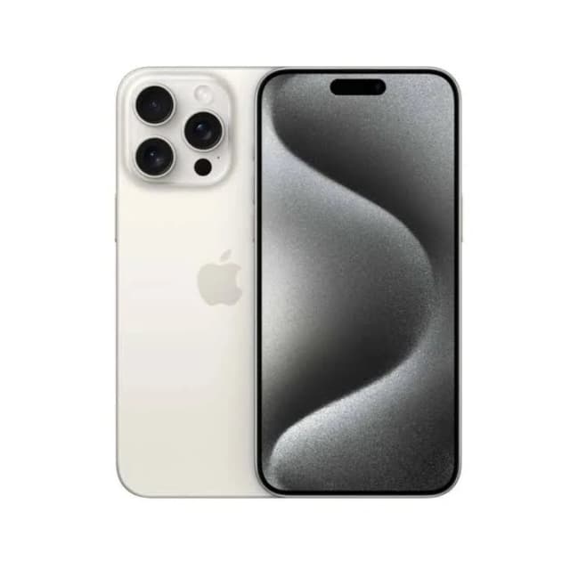 Apple iPhone 15 Pro Max 5G 256GB White Titanium - Very Good (B+)