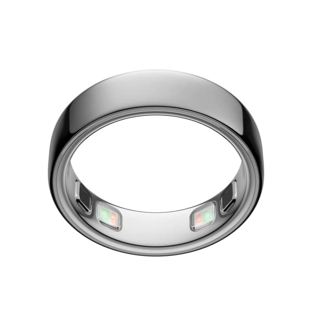 Oura Ring 5 Silver - Size 13 - Like New (A+)