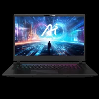 Gigabyte AORUS 17 Gaming Laptop 17.3-inch Intel Core i9-12900H NVIDIA GeForce RTX 3080 Ti Laptop GPU 1TB SSD 32GB Black - Excellent (A)